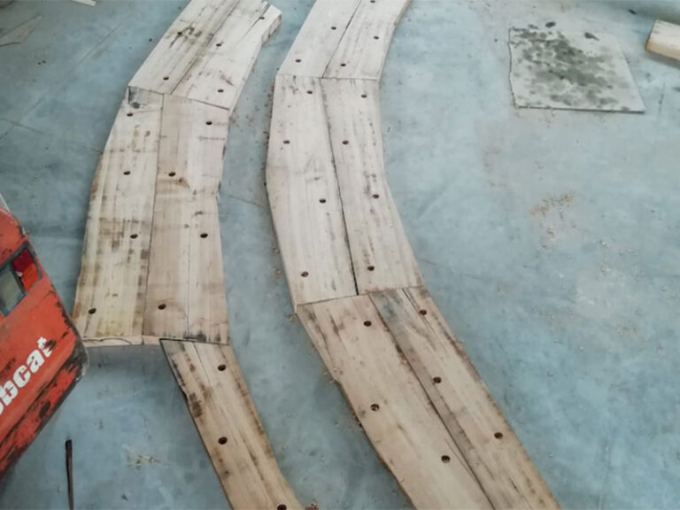 Rifacimento centina in legno
